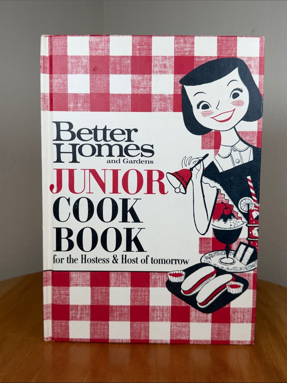 Vintage Better Homes and Gardens Junior Cook Book ‘63 Red/White Great Condition